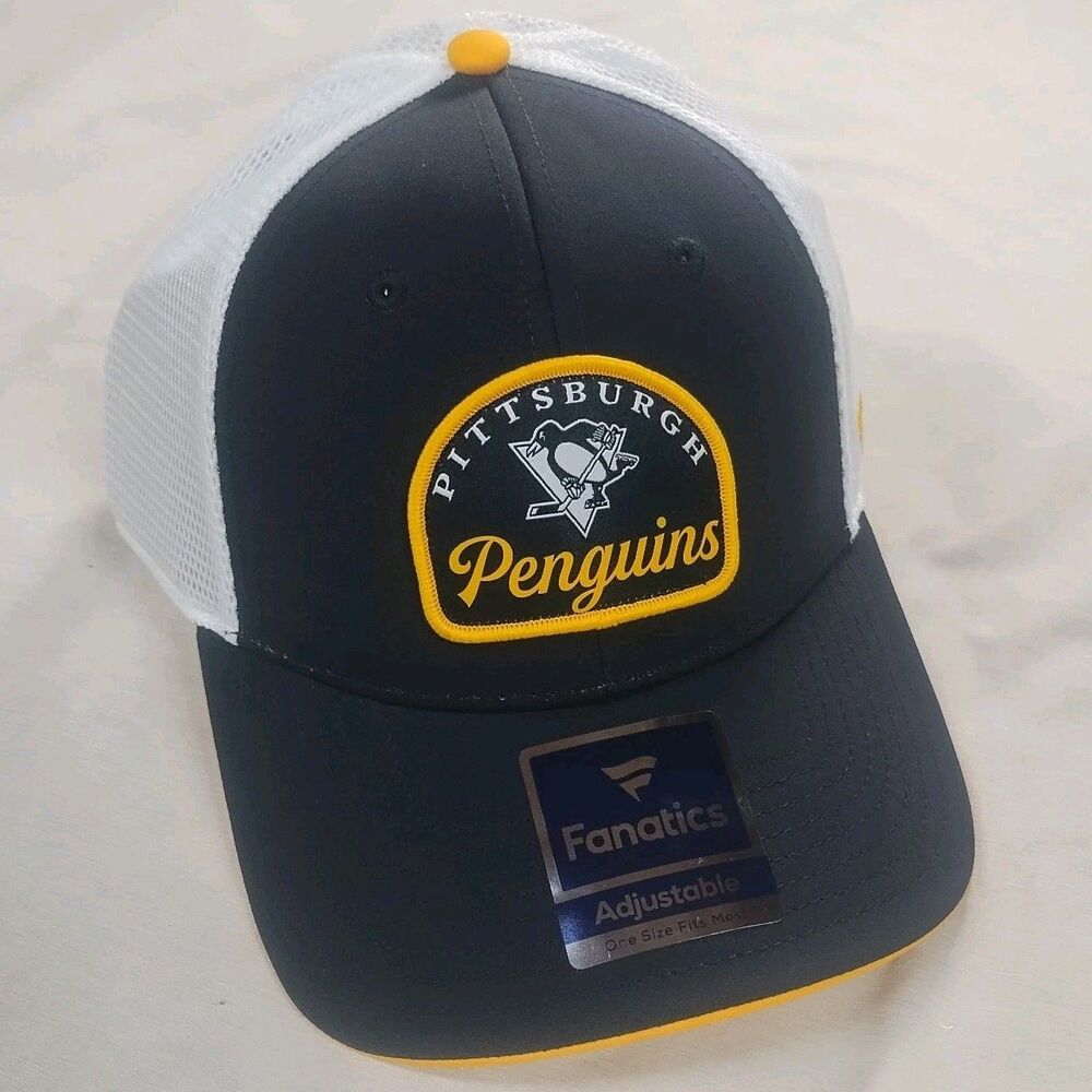 Fanatics Pittsburgh Penguins Snapback Hat Cap NEW
